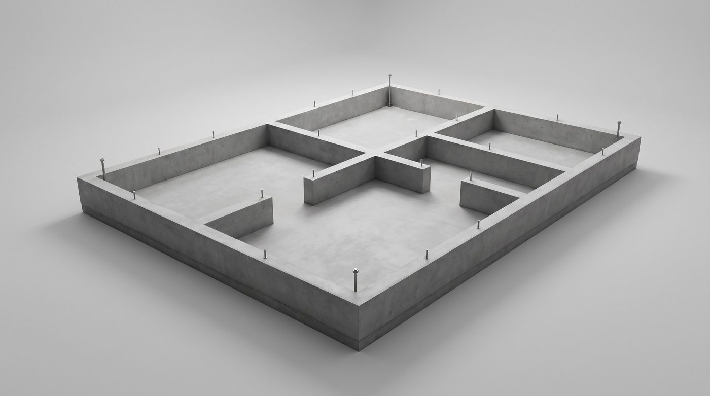 建物の下全体を鉄筋コンクリートで支えるベタ基礎